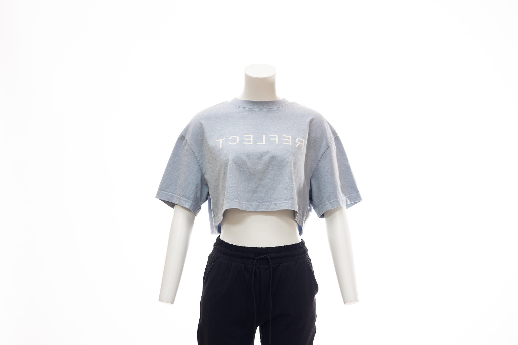Reflect™ Crop Top Light Washed Denim