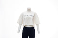 Reflect™ Studio Crop Top Vintage White